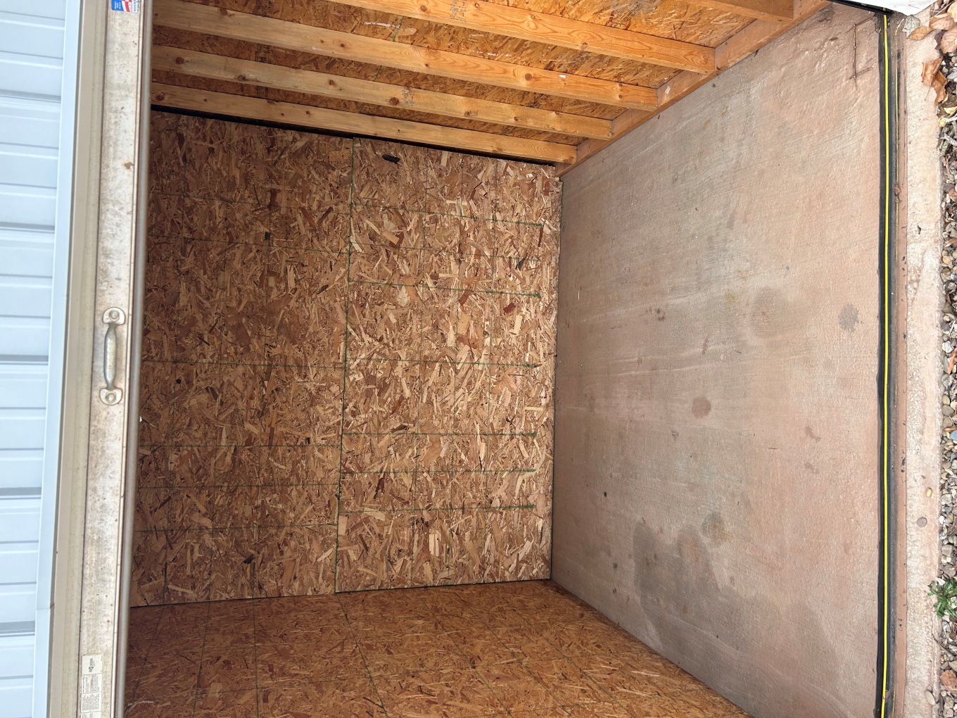 Interior of 8x8 Storage Unit