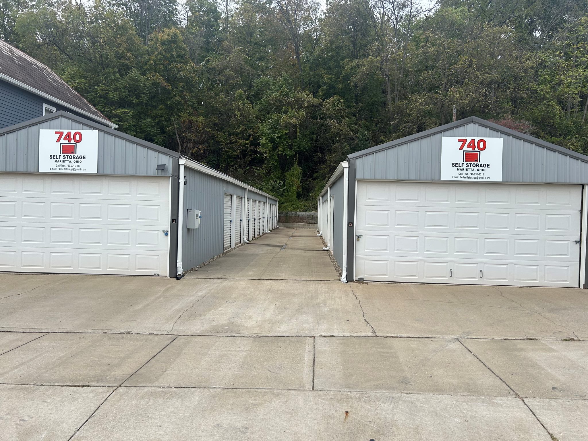 740 Self Storage Facility in Marietta, Ohio